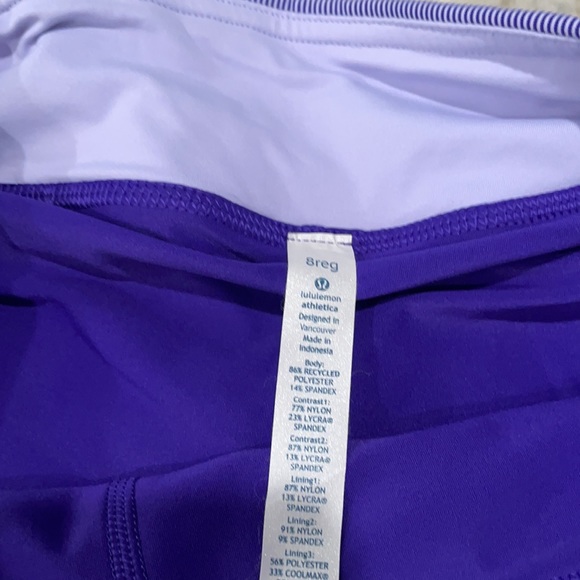 LULULEMON Pace Purple Setter Skirt - Picture 5 of 8